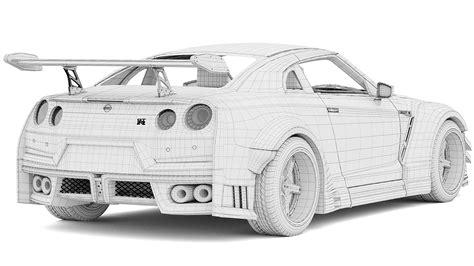 3d Nissan Gtr R35 Nismo Turbosquid 2211946