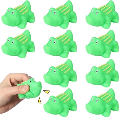 Amazon Kymqlyw Pcs Rubber Crocodile Bath Toy Bulk Mini