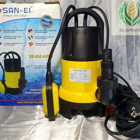 Jual SALE SUBMERSIBLE PUMP POMPA CELUP SAN EI 265 AUTO AIR KOTOR BUKAN