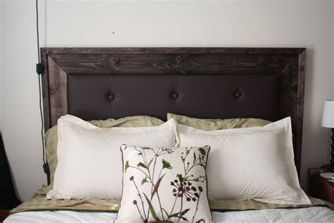 More Like Home: Simple Upholstered Headboard