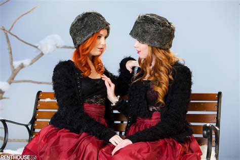 Dani Jensen And Marie McCray Heating Things Up In The Winter Wonderland Porn Pictures XXX