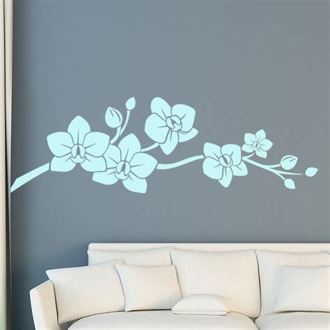 Sticker Tiges De Fleurs Pas Cher Stickers Nature Discount Stickers