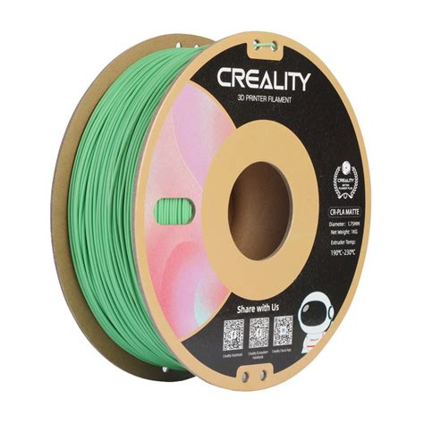 Filament CREALITY CR PLA Verde Avocado Avocado Green Matte 1kg