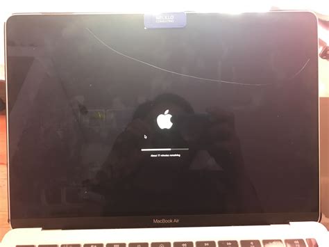 MacBook Air 2018 - tiny spontaneous crack on display; devastated