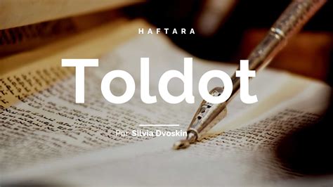 Haftarat Toldot Comunidad Amijai