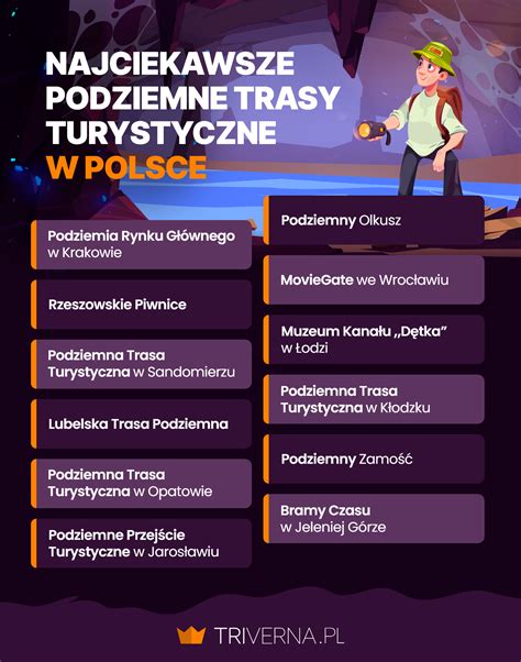 Najciekawsze Podziemne Trasy Turystyczne W Polsce Triverna