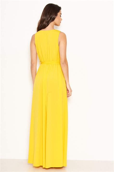 Yellow Maxi Dress Yellow Wrap Maxi Dress Maxi Dresses Ax Paris