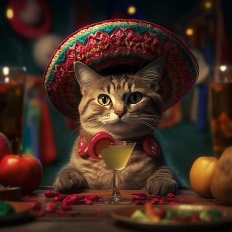 Happy Cinco De Meow Meow By El Gato Malo Bad Cattitude