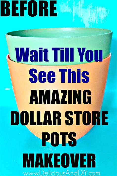 Easy Diy Dollar Store Planter Makeover Ideas Artofit