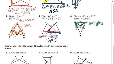 Lesson 4 4 Practice A Geometry Answers Geometry Review Angl