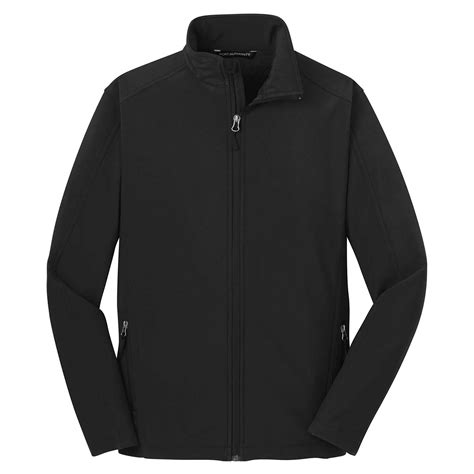 Port Authority J317 Core Soft Shell Jacket Black Full Source