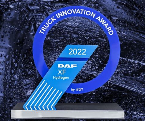 Daf Xf Hydrogen Wint Truck Innovation Award Ttm Nl