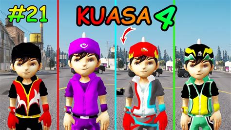 BOBOIBOY MAGNET PINGSAN BOBOIBOY KUASA 4 TIBA BOBOIBOY GALAXY GTA