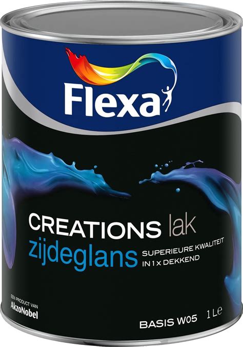 Flexa Creations Lak Zijdeglans Retro Vibe 3021 750 Ml Bol