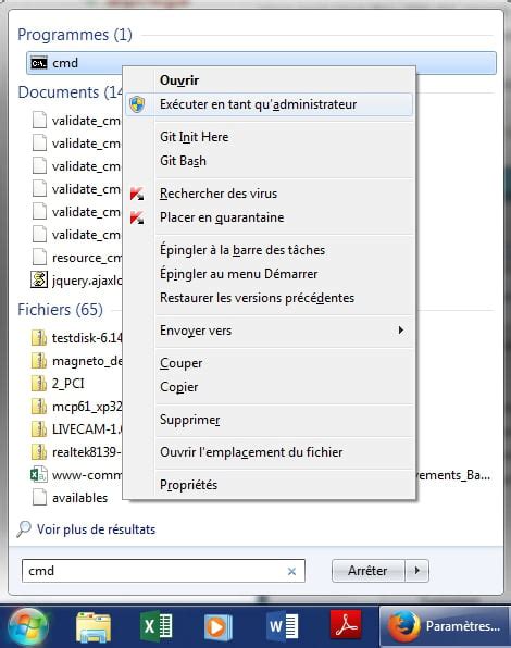 Invite De Commande Cmd Sous Windows Et