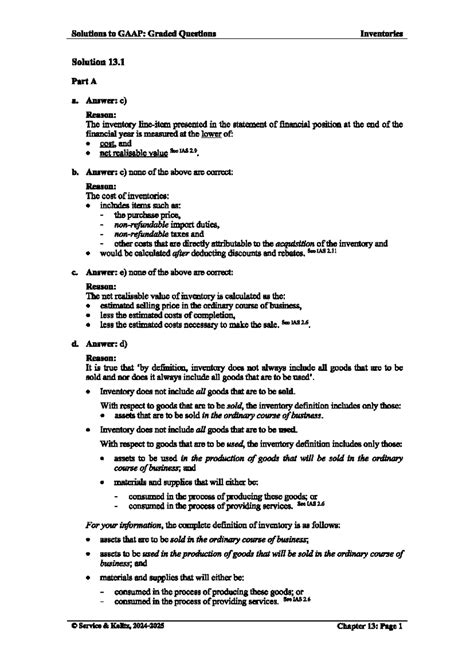 Gaap Graded Questions 2014 Solutions 9