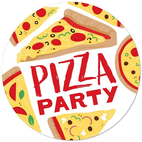 Pizza Party Boys Clip Art Collection - Clip Art Library