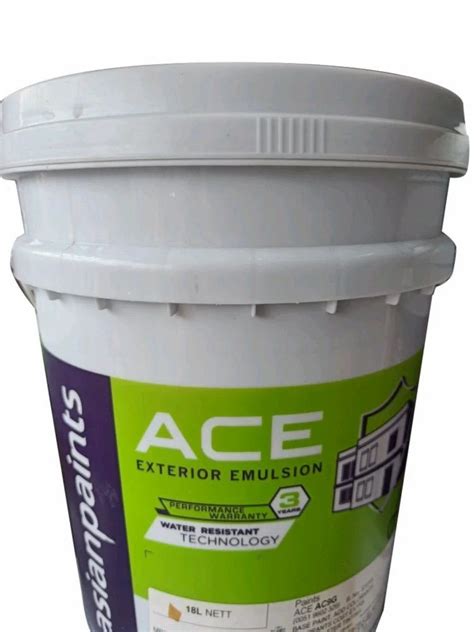 Liter Asian Ace Exterior Emulsion Paint At Rs Bucket Asian