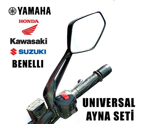 Yamaha Honda Suzuki Kawasaki Benelli Ayna Seti Naked Model Motosiklet