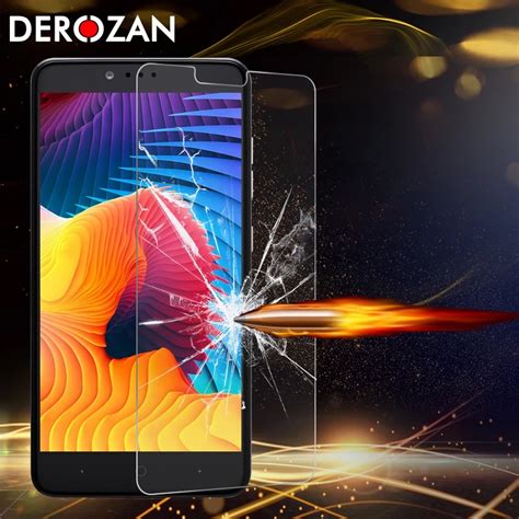 Derozan Screen Protectors For Zte Zmax Pro Z981 Z988 Tempered Glass For