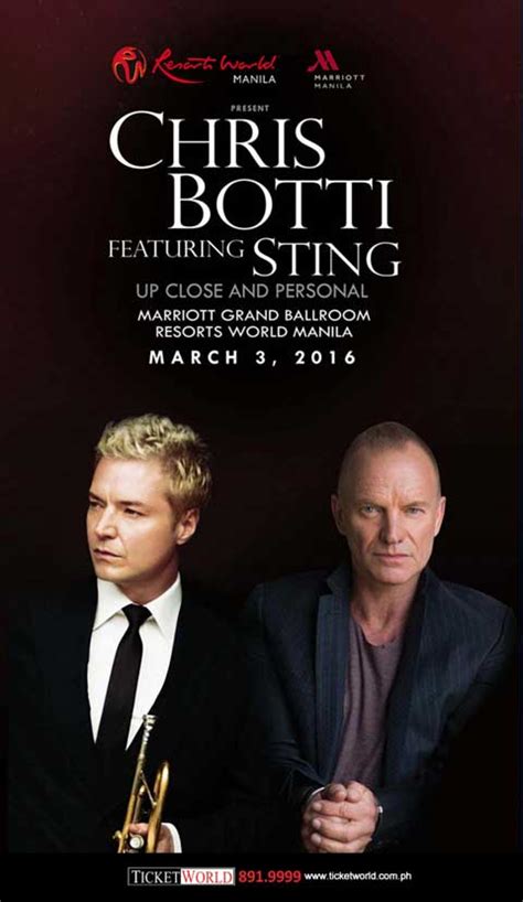 Chris Botti featuring Sting Live in Manila 2016 - Philippine Concerts