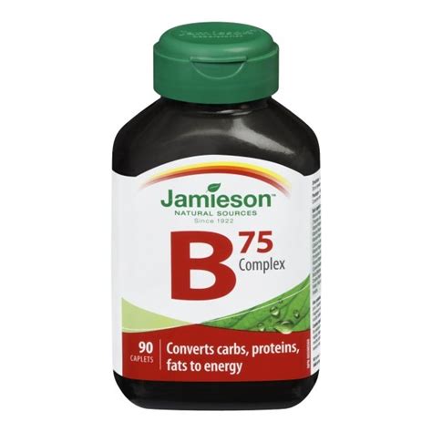 Jamieson B Complex 75mg 90 Tabletas FARMACIA INTERNACIONAL