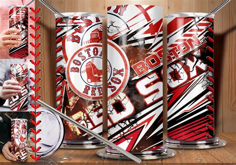 Digital Red Sox 20 Oz Tumbler Wrap — Taw Sublimation Store