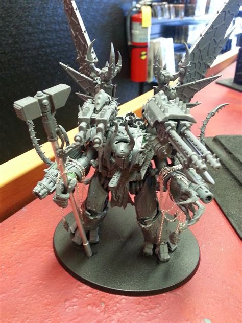 Warp Artifacts: Iron Warriors Daemon prince Conversion