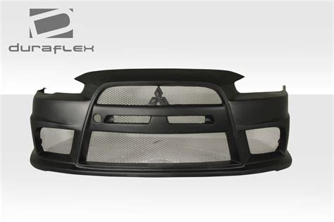 2008 2015 Mitsubishi Lancer Duraflex Evo X Look Front Bumper Cover 1pc 10695