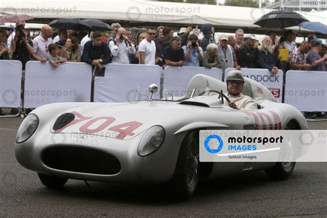 Hans Hermann Ger Mercedes Benz Slr At Goodwood Festival Of