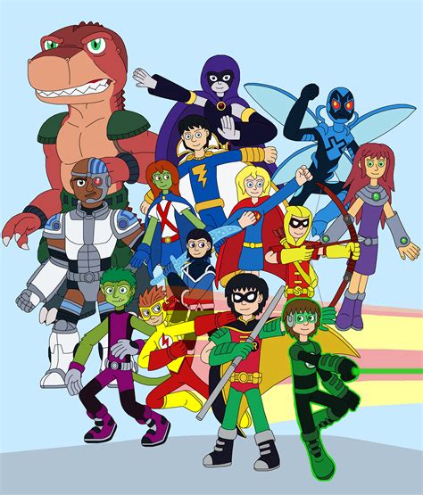 Teen Titans by MCsaurus on DeviantArt