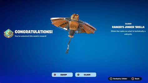 You Miss Getting Ranker S Junker Brella Glider Here Another Way To Get