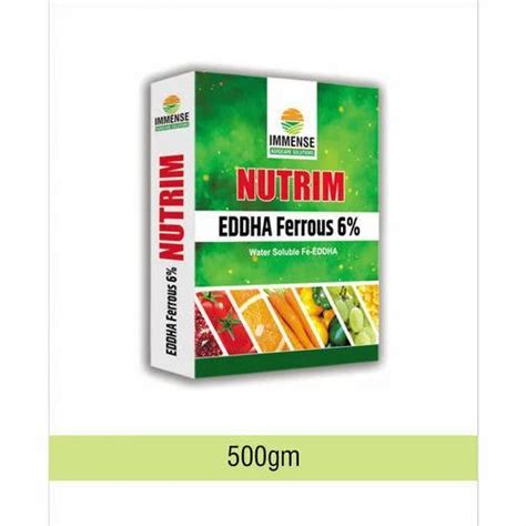 Immense Eddha Ferrous Chelated Micronutrient Pack Size Gm At