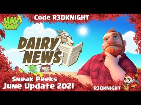 Hay Day Sneak Peeks June Update 2021 YouTube