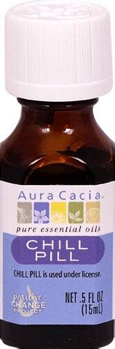 Aura Cacia Pure Essential Oils Chill Pill 0 05 Fl Oz Vitacost