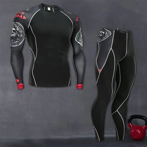 2021 New Compression Tracksuit Fitness Tight Sportswear Running Set T