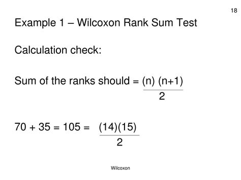 Ppt Wilcoxon Rank Sum Test Powerpoint Presentation Free Download