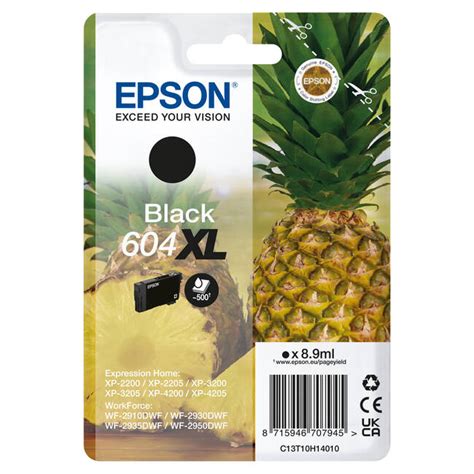 Epson Xl High Capacity Black Original Ink Cartridge