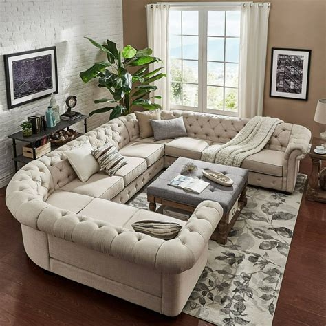 10 Seat Sectional Sofa | Baci Living Room