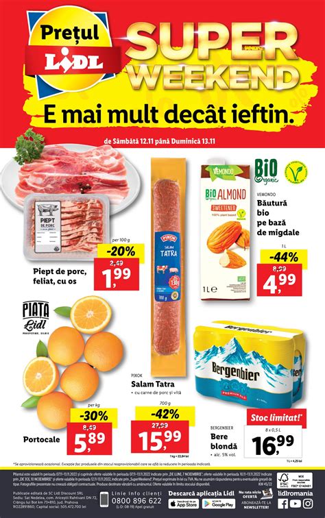 Catalog Super Weekend Lidl Noiembrie Catalog Az