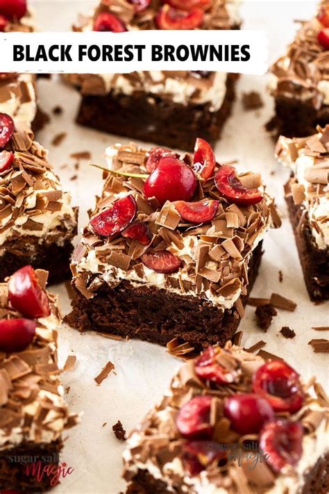 Black Forest Brownies