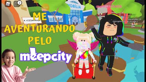 Me Aventurando Pelo Meepcity Do Roblox Youtube