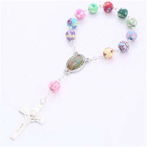 Catholic Cross Charm Bracelets Religious Jewelry For Women Female ...