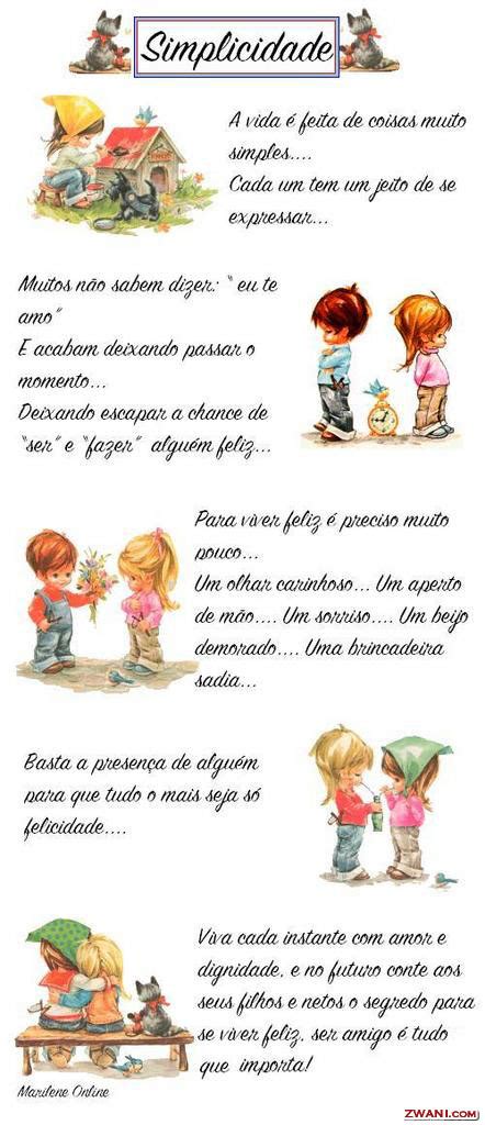 Poema Solidariedade - Bondade e Solidariedade: Poesias - Simplicidade