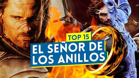 Los MEJORES JUEGOS de EL SEÑOR DE LOS ANILLOS TOP 15 YouTube