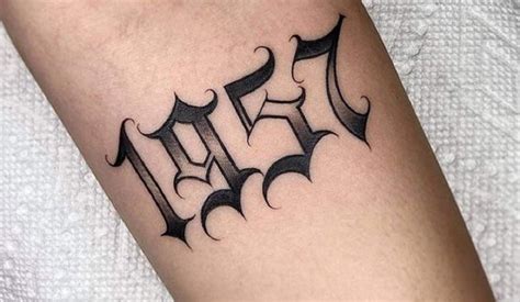 Dise Os De N Meros Para Tatuajes Tatuantes