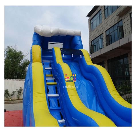 Wipe Out Inflatable Water Slide