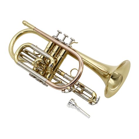 Cornet Horn, Gold Lacquer Finish, China Supplier Musical Instrument ...