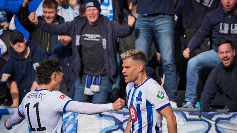 Hier läuft Hertha BSC gegen Hansa Rostock live im TV und Stream