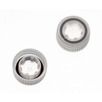 Labcon Screw Caps With O Rings For Superclear Microtubes Natural